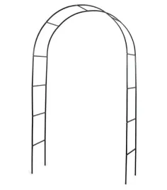 pergola-ogrodowa-podpora-do-kwiatow-metalowa-235x38x135cm