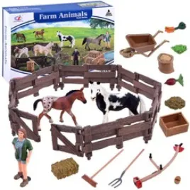 seria-zwierzeta-farma-duzy-zestaw-zwierzat-zagroda-figurki-konie-za2991