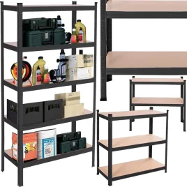 regal-magazynowy-150x75x30-cm-metalowy-garazowy-wciskany-z-polkami-625kg