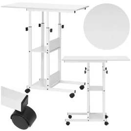 przylozkowe-biurko-stolik-boczny-mobilne-76-86cm-kawowy-pod-laptopa-kolkach
