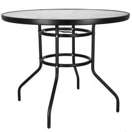 stol-balkonowy-ogrodowy-stolik-na-balkon-taras-czarny-szklany-okragly-90cm