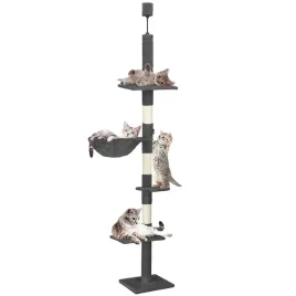 drapak-sufitowy-5-poziomow-dla-kota-duzy-legowisko-slupek-wieza-szary-xxl