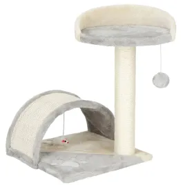 drapak-dla-kota-domek-legowisko-2-poziomy-slupek-wieza-zabawka-myszka