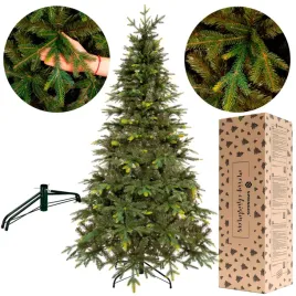 choinka-sztuczna-swierk-naturalny-piekny-220cm-gesta-zywa-pe-premium-gratis