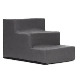 schodki-dla-psa-kota-zwierzat-schody-szare-miekkie-30-cm-stopnie-podest