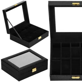 organizer-na-zegarki-10szt-bizuterie-szkatulka-kuferek-elegancki-dla-kobiet