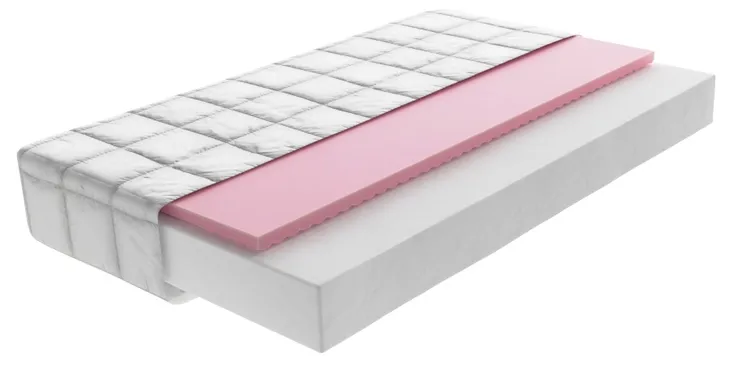 Materac STREFOWY 140x70 o grubości 10 cm + pokrowiec pikowany