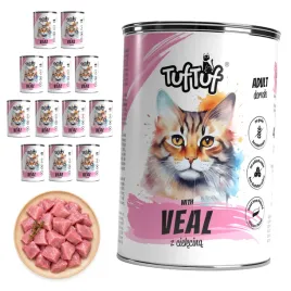 tuftuf-mokra-karma-dla-kota-cielecina-puszka-12x400g-mielonka
