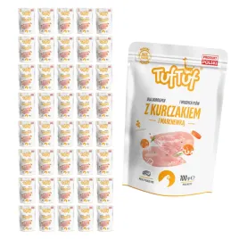 tuftuf-mokra-karma-dla-psa-kurczak-marchewka-saszetka-40x100g-mielonka