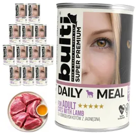 bulti-daily-meal-adult-mokra-karma-dla-kota-jagniecina-12x400g