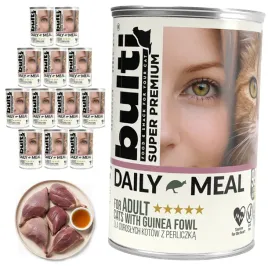 bulti-daily-meal-adult-mokra-karma-dla-kota-perliczka-12x400g-pelnoporcjowa