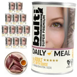 bulti-daily-meal-adult-mokra-karma-dla-kota-ges-12x400g-pelnoporcjowa