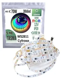 tasma-led-rgb-ip20-smd-300d-12v-70w-magic-ws2811-adresowalna-cyfrowa-5m