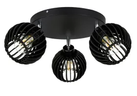 lampa-czarna-plafon-zyrandol-sufitowa-ruchoma-loft-drewno-kulka-3-czarna