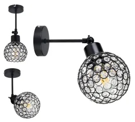 lampa-kinkiet-zyrandol-ruchomy-loft-klosz-krysztal