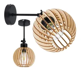 lampa-kinkiet-e27-scienny-ruchomy-loft-kula-drewno