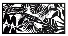 obraz-azurowy-dekoracja-scienna-3d-liscie-monstera-palma-l-panel-60x30cm