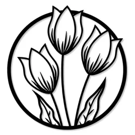 obraz-azurowy-dekoracja-scienna-3d-kwiaty-tulipany-l-panel-kolo-fi-40cm
