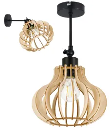 lampa-kinkiet-zyrandol-e27-regulowany-loft-drewno