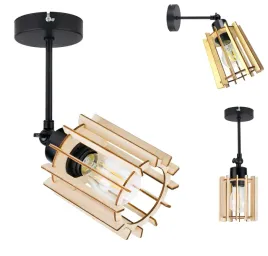 lampa-plafon-sufitowa-zyrandol-loft-walec-drewno
