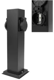 slupek-ogrodowy-zasilajacy-port-na-2-gniazda-230v-z-uz-ip44-30cm-czarny