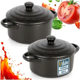 2x-naczynie-do-zapiekania-zaroodporne-miska-miseczka-kokilka-pokrywka-450ml