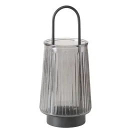 swiecznik-szklany-szary-z-metalowym-uchwytem-okragly-255-x-11-cm