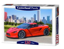 puzzle-120-czerwone-auto-sportowe-b-12824-1