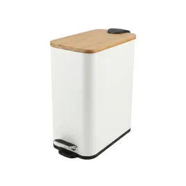 kosz-lazienkowy-bialy-waski-metalowy-z-drewniana-pokrywa-5l-29x15x30-cm