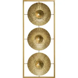 dekoracja-scienna-zlota-motyw-kola-ozdoba-3d-61x25