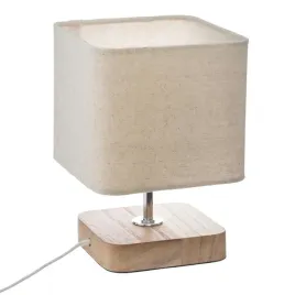 lampa-stolowa-bezowa-nocna-z-abazurem-24-cm