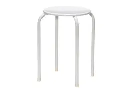 taboret-metalowy-okragly-bialy-o-30-cm-siedzisko-dodatkowe-do-kuchni
