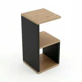 stolik-pomocniczy-mdf-21x21x49-cm-brazowy-antyposlizgowe-podkladki