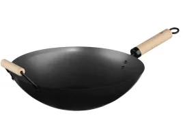 stalowy-wok-gleboka-patelnia-z-drewniana-raczka