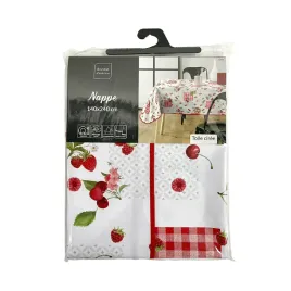 obrus-prostokatny-140x240-czerwony-w-owoce-truskawki-wisnie
