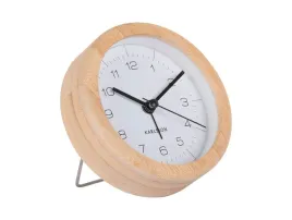 zegarek-stolowy-budzik-bambusowy-okragly-bialy-o-10-cm-zegar-z-budzikiem