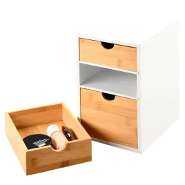 organizer-na-biurko-bambusowy-z-szufladami-21x17x27-cm