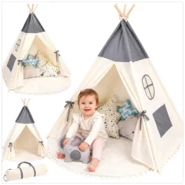 namiot-dla-dzieci-tipi-wigwam-baza-stabilny-miekka-mata-lampki-led