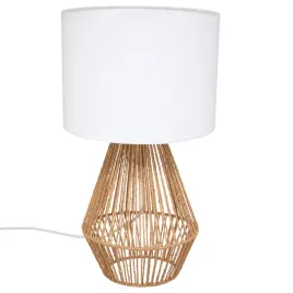 lampa-nocna-bezowa-biala-pleciona-boho-23-x-40-cm