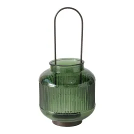 swiecznik-szklany-ciemnozielony-z-uchwytem-na-tealight-okragly-29-x-15-cm