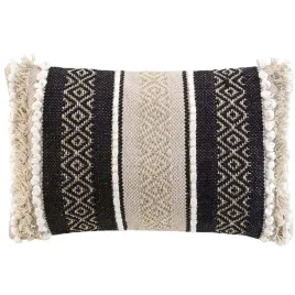 poduszka-ozdobna-bezowa-czarna-boho-50-x-30-cm