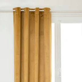 zaslona-welurowa-140x260-zolta-100percent-zaciemnienia