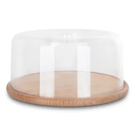 patera-drewniana-z-kloszem-na-ciasto-slodycze-sr-30-cm-brazowa-z-uchwytem