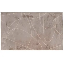 dywan-tkany-z-wiskozy-brazowy-we-wzory-68x110-cm