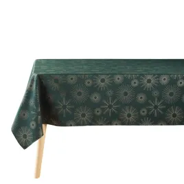 zielony-obrus-poliester-150x300-cm-zloty-wzor-do-uzytku-domowego