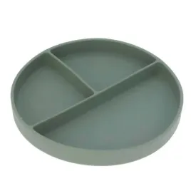 talerzyk-silikonowy-z-3-przegrodkami-dla-dzieci-o-20cm-zielony-do-karmienia
