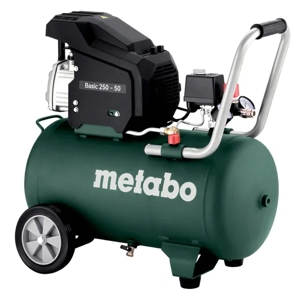 Kompresor Metabo Basic 250-50 1.5kW 50L 8bar 220l/min Sprężarka Olejowa