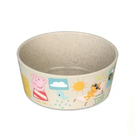 miska-dziecieca-bezowa-swinka-peppa-400-ml-dla-dzieci-plastikowa