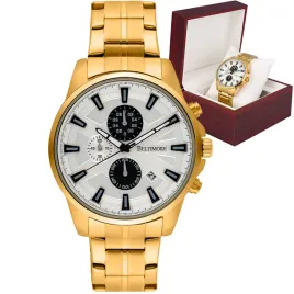 zegarek-meski-bransoleta-datownik-chronograf-kwarcowy-zloty-beltimore