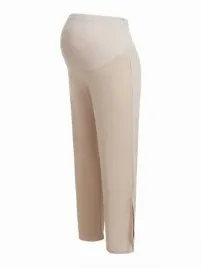 shein-spodnie-bezowe-prazkowane-ciazowe-36-lmk